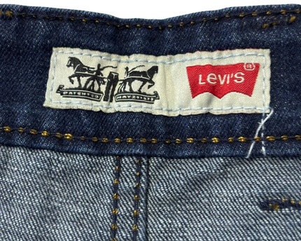 Levi's Blue Straight Leg 501 Style Jeans