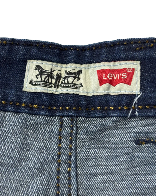 Levi's Blue Straight Leg 501 Style Jeans