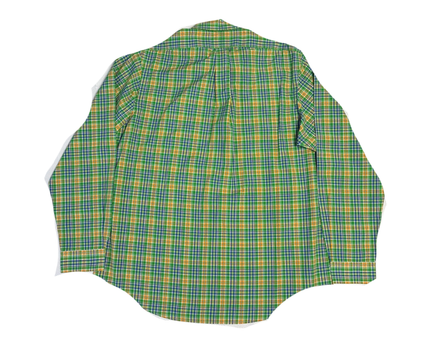 Polo by Ralph Lauren Green Plaid Custom Fit Shirt