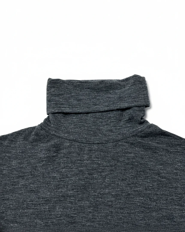 MNG Grey Turtleneck Long Sleeve Top