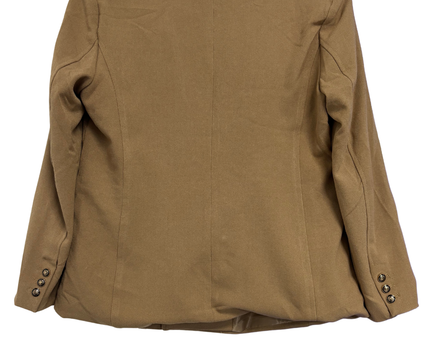 Splash Tan Double-Breasted Blazer Jacket | With Tag