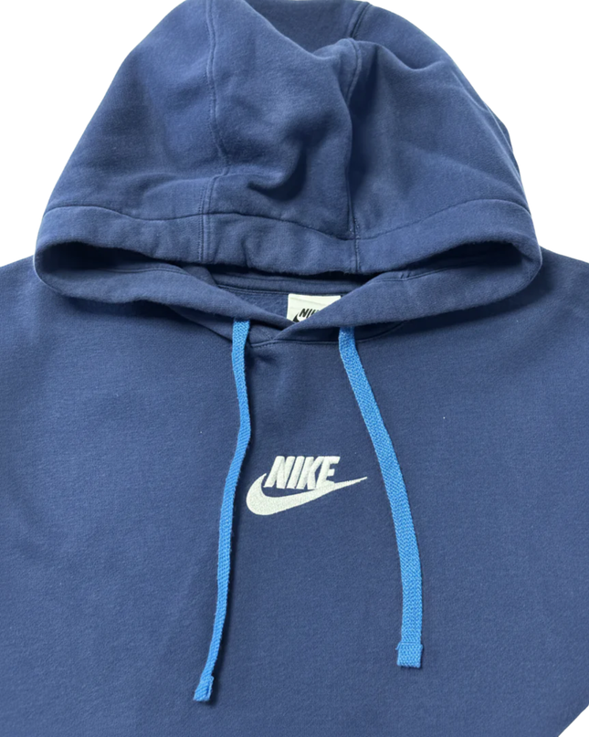 Nike Navy Blue Taped Logo Hoodie