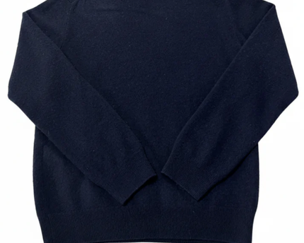 Gant Navy Blue Super Fine Lambswool Crewneck Sweater