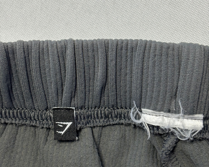 Gymshark Grey Ribbed Knit Tapered Joggers