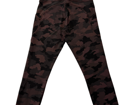 Lululemon Brown Camouflage Fast and Free High-Rise Leggings