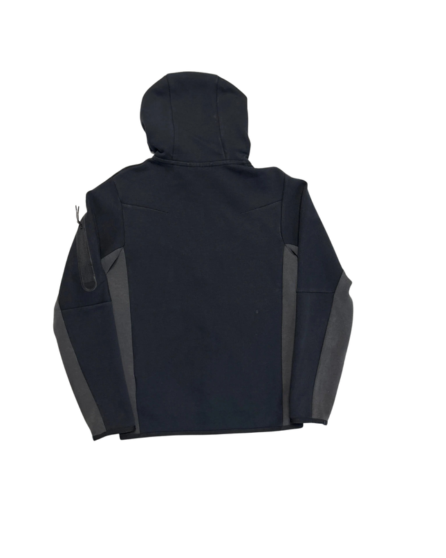 Nike Black Swoosh Colorblock Hoodie