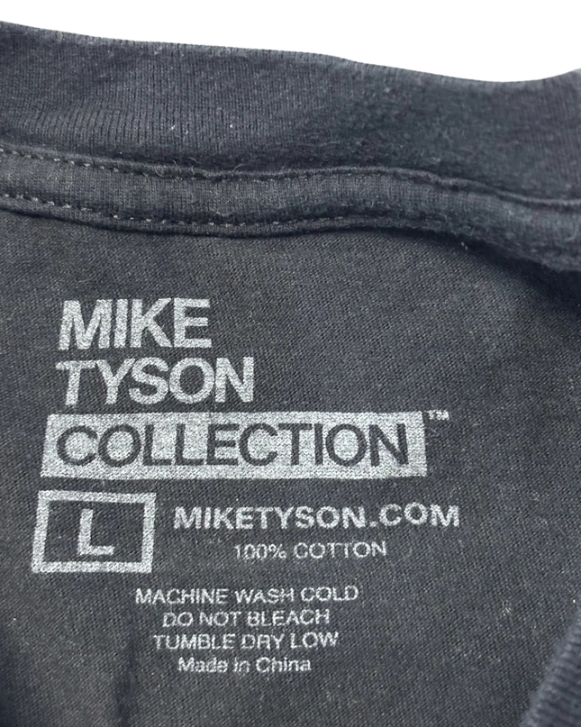 Mike Tyson Collection Black Vintage Graphic T-Shirt