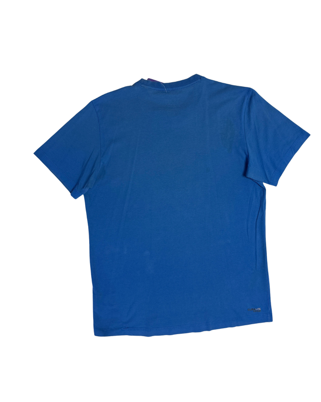 Adidas Blue Logo T-Shirt