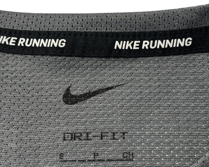 Nike Grey Dri-FIT Running Sports T-Shirt