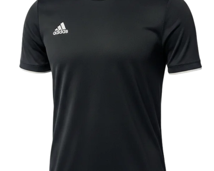 Adidas Black Three Stripes Sports T-Shirt