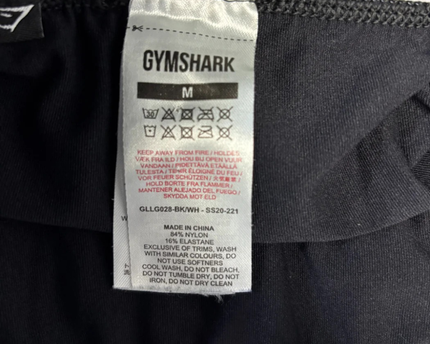 Gymshark Black Seamless High-Waisted Performance Leggings