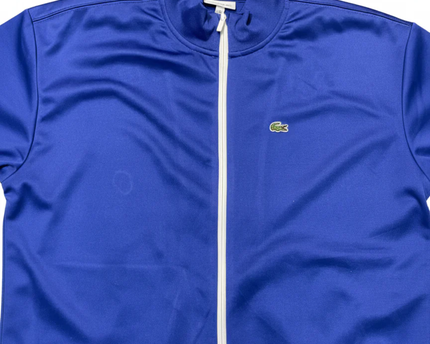 Lacoste Royal Blue Zip-Up Track Jacket