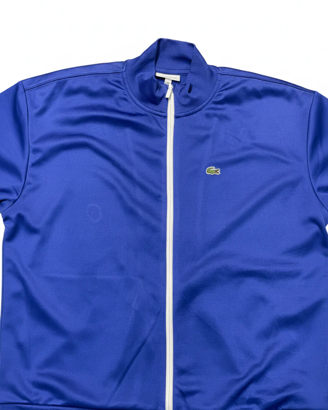 Lacoste Royal Blue Zip-Up Track Jacket