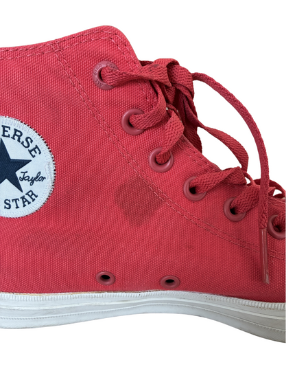 Converse Chuck Taylor All Star II High-Top Sneakers | Red Canvas | EU 43