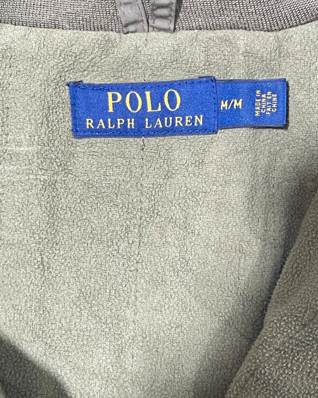 Polo Ralph Lauren Olive Green Full-Zip Lightweight Jacket