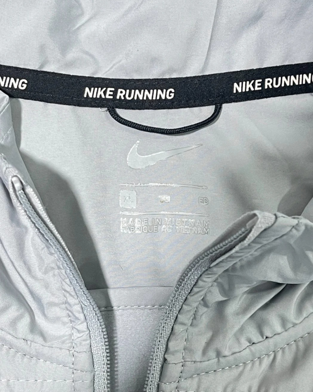 Nike Grey Lightweight Puffer Running Vest