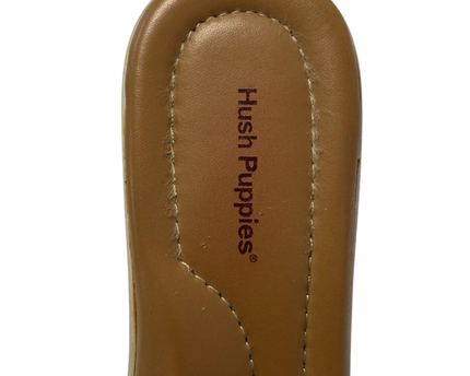 Hush Puppies Brown Woven Wedge Sandals