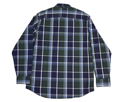 Tommy Hilfiger Navy Plaid Shirt