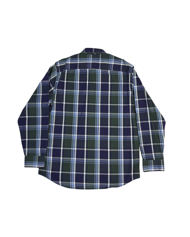 Tommy Hilfiger Navy Plaid Shirt