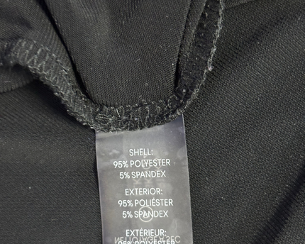 Calvin Klein Black Open-Front Cropped Cardigan Shrug