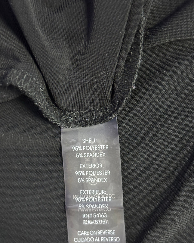 Calvin Klein Black Open-Front Cropped Cardigan Shrug