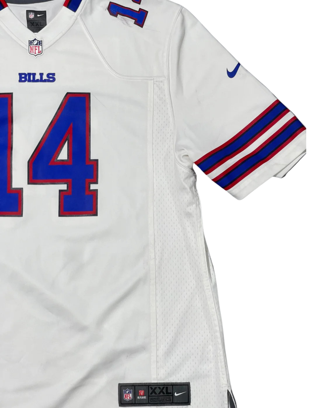 Nike White Buffalo Bills Ryan Fitzpatrick #14 NFL Jersey