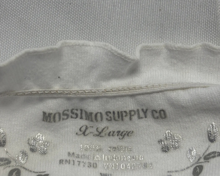 Mossimo Supply Co White Ruffled Ribbed Sleeveless Top