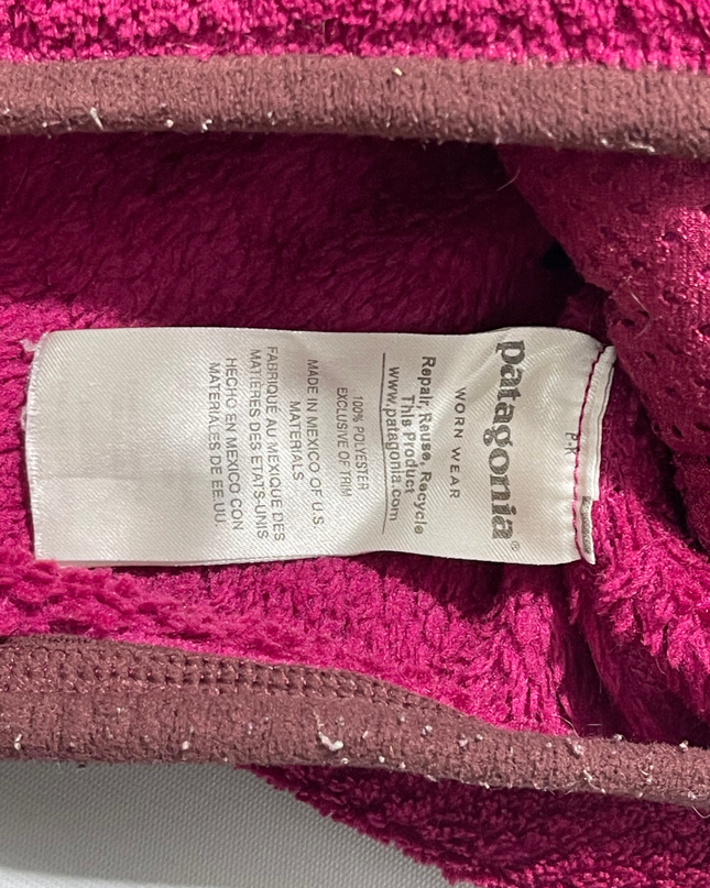 Patagonia Magenta Re-Tool Snap-T Fleece Pullover