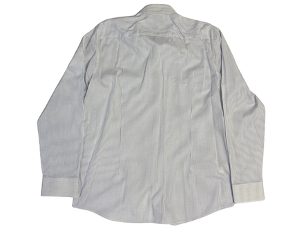 BOSS White Striped Slim Shirt