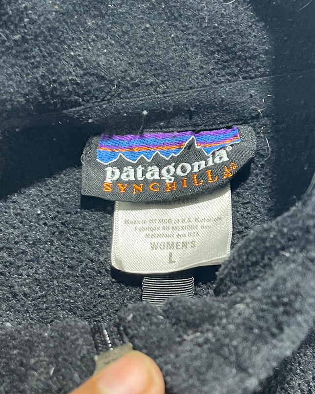 Patagonia Black Synchilla Fleece Vest