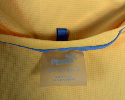 Puma Orange Men's Athletic Performance T-Shirt