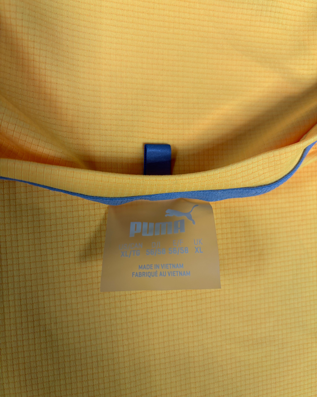 Puma Orange Men's Athletic Performance T-Shirt