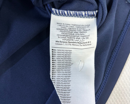 Nike Navy Blue Dri-FIT Performance Sports Polo