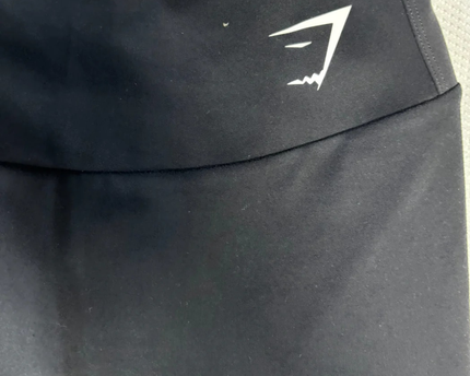 Gymshark Black High-Waisted Performance Training Leggings