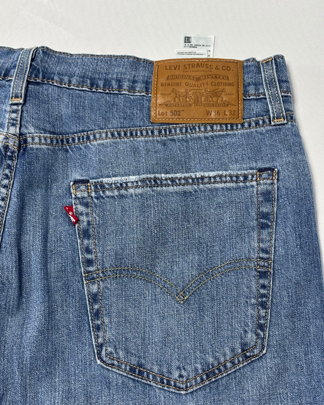 Levi's Classic Blue Straight Leg Denim Jeans
