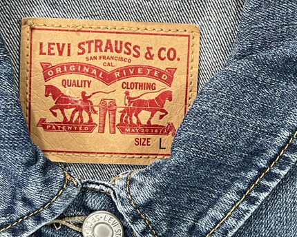 Levi's Classic Blue Denim Trucker Jacket