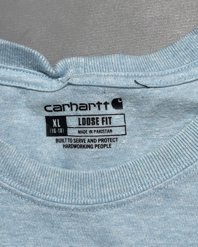 Carhartt Light Blue Heathered Pocket T-Shirt