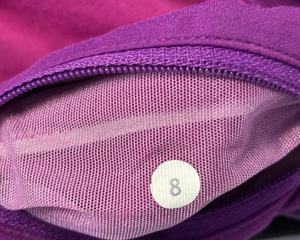 Lululemon Black/Purple Sports Shorts