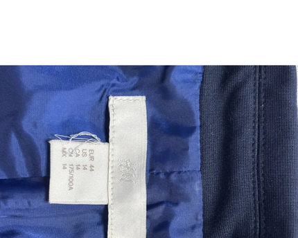 H&M Navy Blue Tailored Single-Button Blazer