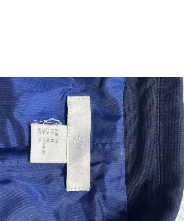 H&M Navy Blue Tailored Single-Button Blazer