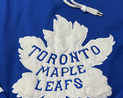 NHL Toronto Maple Leafs Blue Authentic Hockey Jersey Size 50