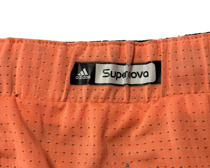 Adidas Black Supernova Performance Running Shorts