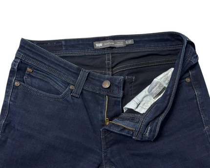 Levi's Dark Blue Demi Curve Bootcut Skinny Jeans
