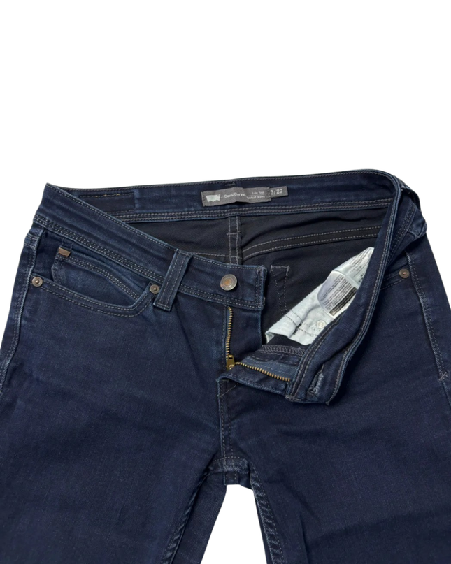 Levi's Dark Blue Demi Curve Bootcut Skinny Jeans