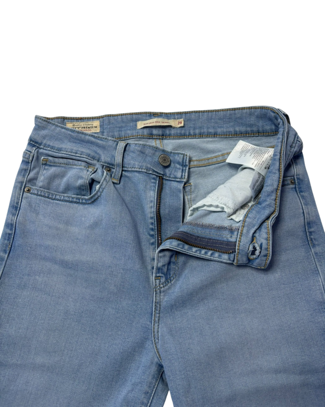 Levi's 721 High Rise Skinny Blue Jeans
