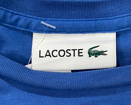 Lacoste Classic Blue Crew Neck T-Shirt