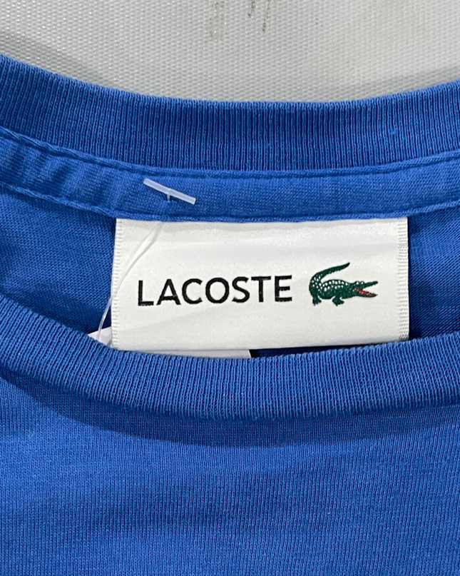 Lacoste Classic Blue Crew Neck T-Shirt