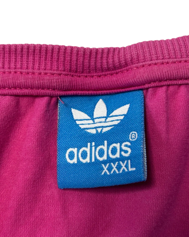 Adidas Pink Trefoil Ribbon Graphic Tee