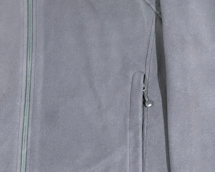 The North Face Dark Grey WindWall Fleece Full-Zip Jacket