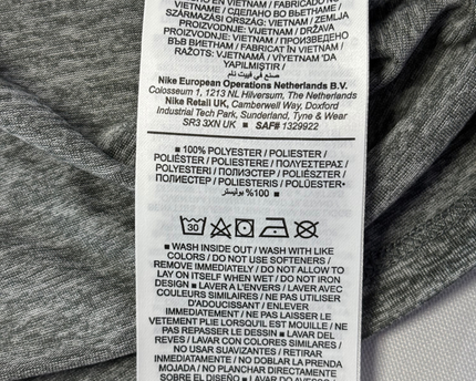 Nike Grey Dri-FIT Running Sports T-Shirt